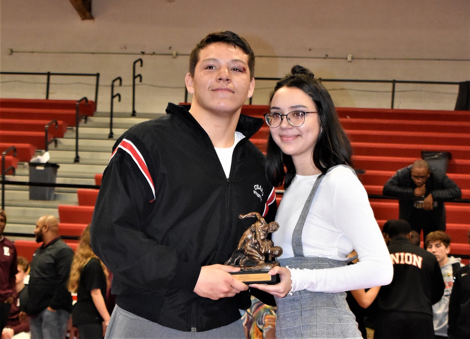 Geary Schools Holt Award Winner at Geary Wrestling Tournament
